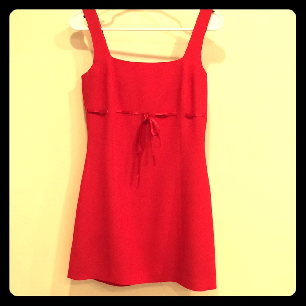 Red-hot Mini Dress